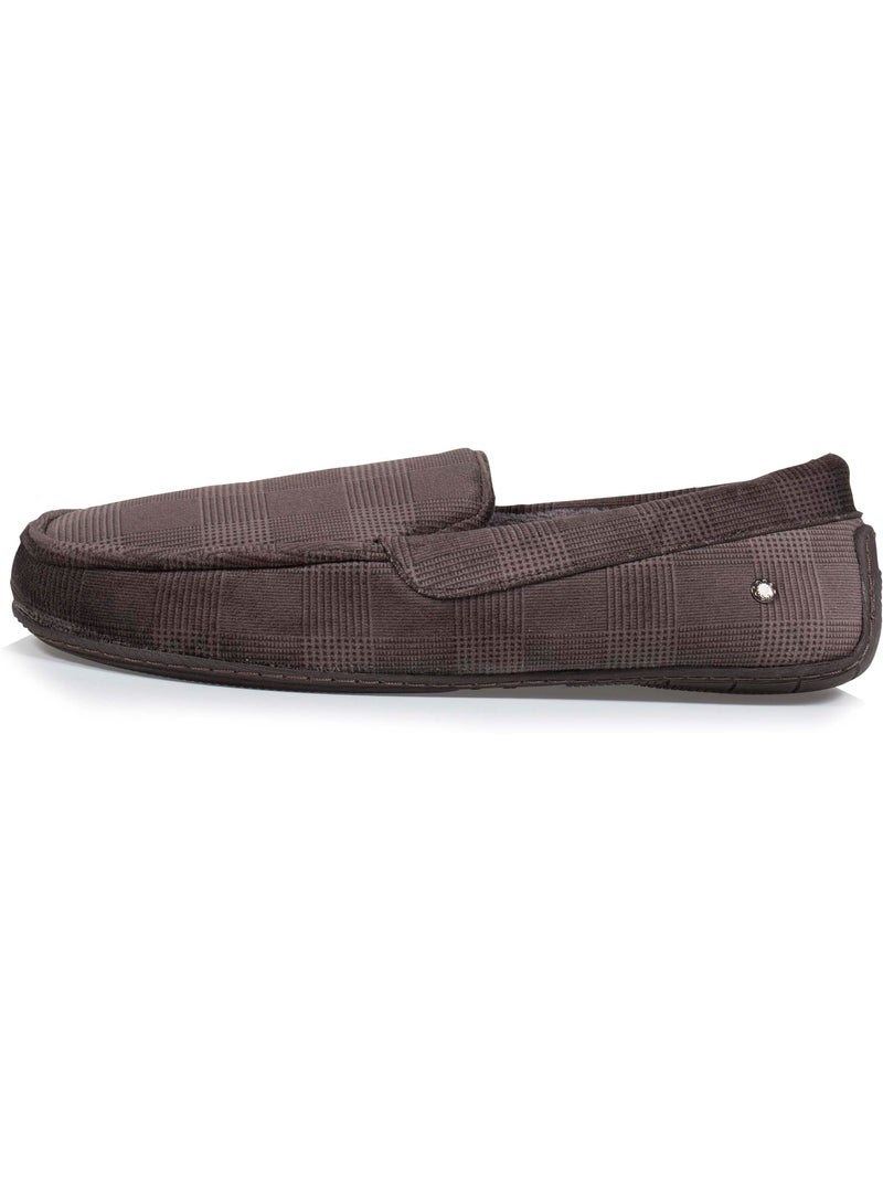 Chaussons mocassins ultra confortables et légers homme isotoner Gris - Kiabi
