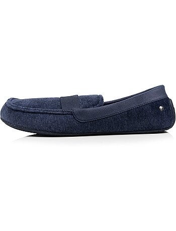 Chaussons mocassins ultra confortables et légers semelle homme Isotoner