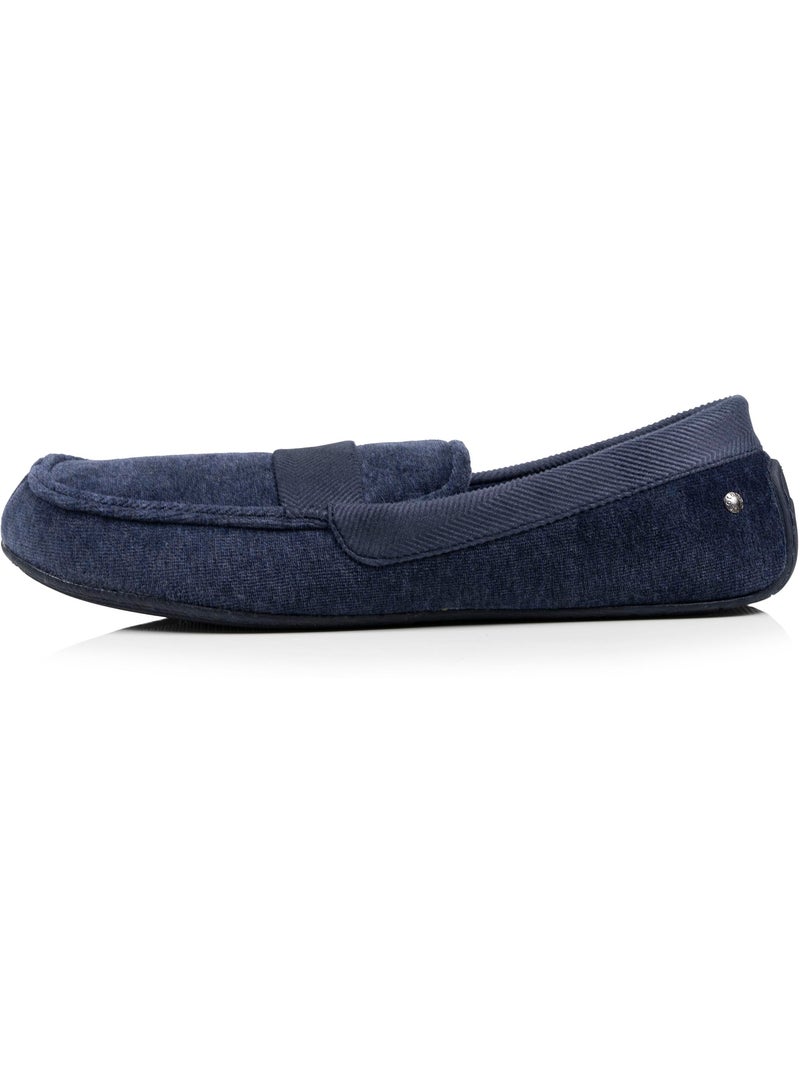 Chaussons mocassins ultra confortables et légers semelle homme Isotoner Bleu marine - Kiabi