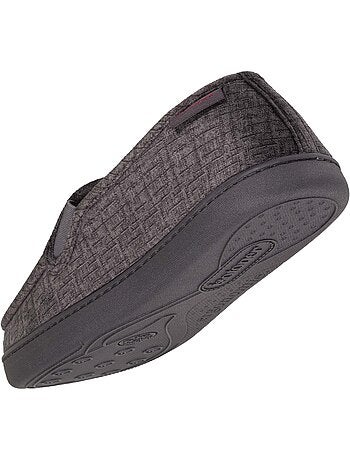 Chaussons mocassins velour ultra doux homme