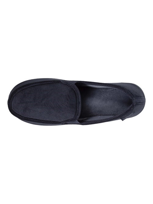 Chaussons mocassins velour ultra doux homme Isotoner - Kiabi