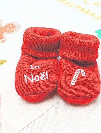 Chaussons "Mon premier Noël