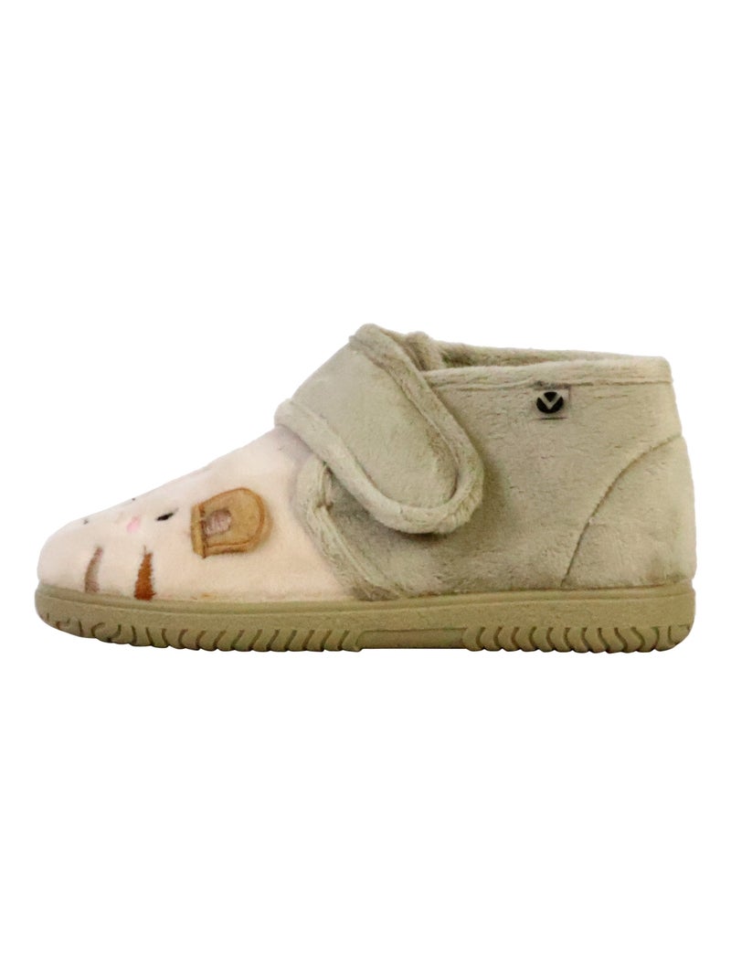 Chaussons Montante Enfant à Scratches Victoria Ojala Casa Vert - Kiabi
