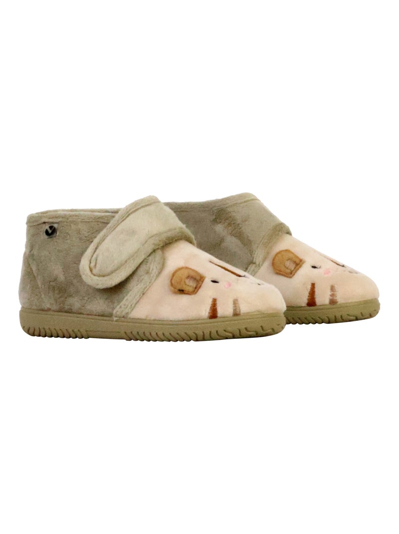 Chaussons Montante Enfant à Scratches Victoria Ojala Casa Vert - Kiabi