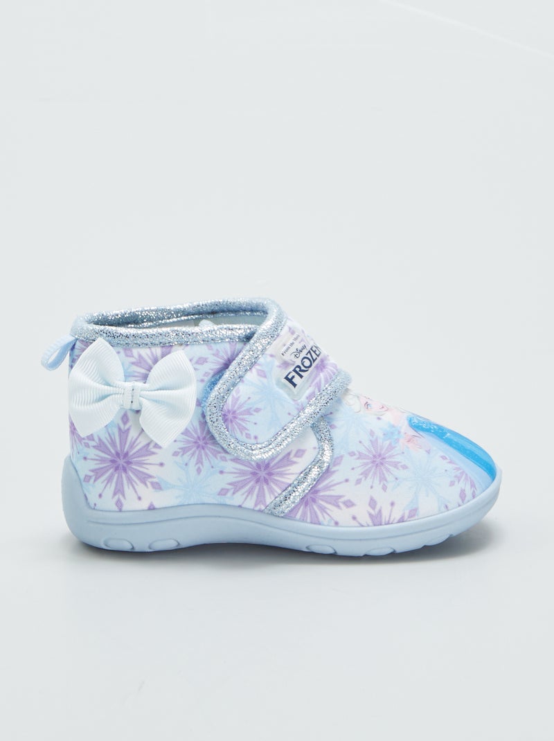 Chaussons Montants 'Bluey' à Scratch - Bleu - Garçon - 4.80