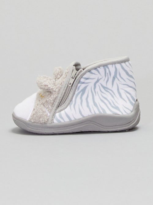 Chaussons montants 'Animaux' - Kiabi