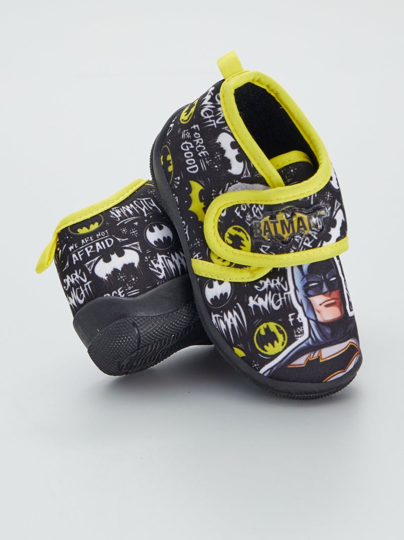 Chaussons montants 'Batman' Jaune - Kiabi