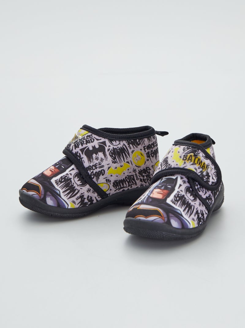 Chaussons montants 'Batman' noir - Kiabi
