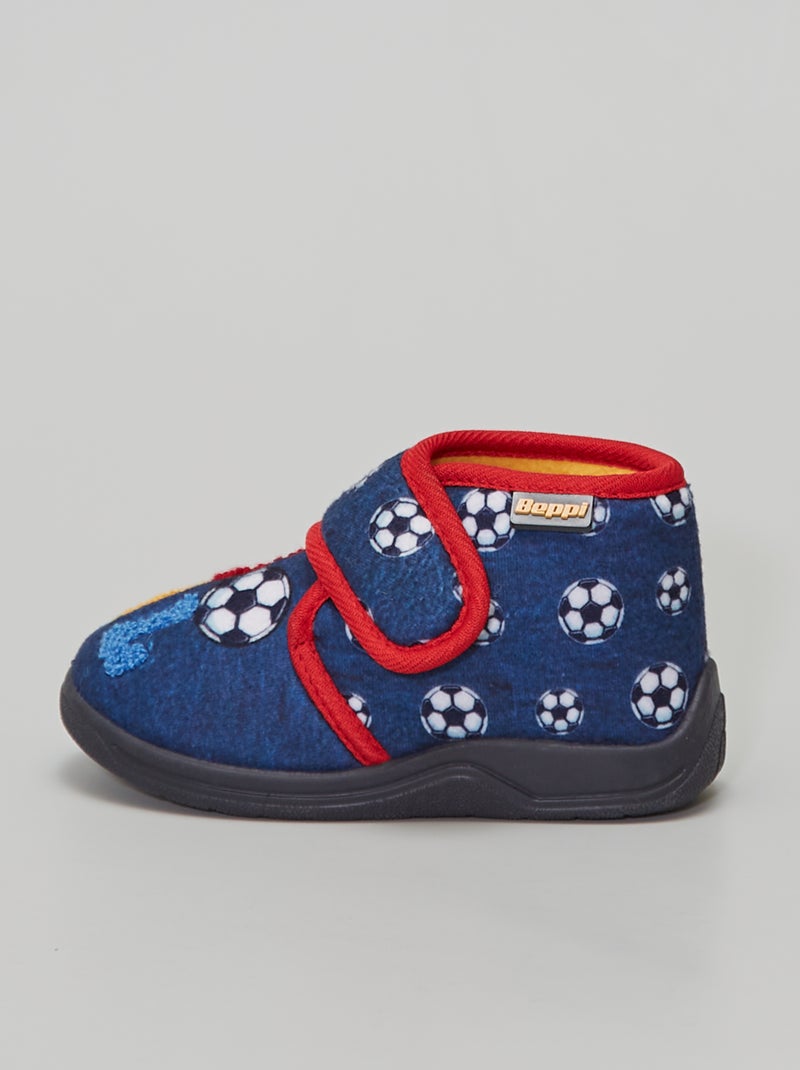 Chaussons montants BLEU - Kiabi