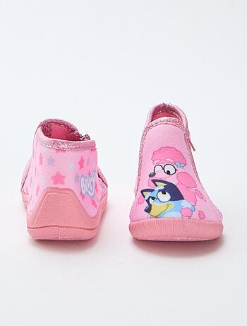 Chaussons montants 'Bluey' à ouverture