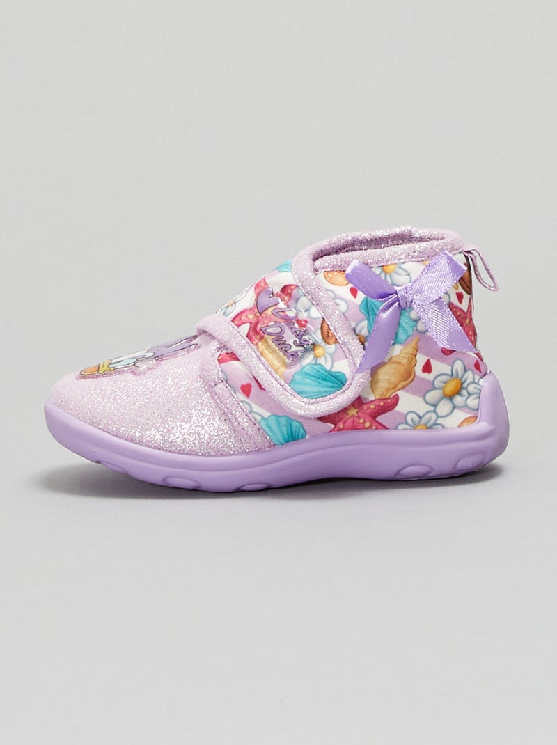 Chaussons montants 'Daisy' 'Disney' Violet - Kiabi