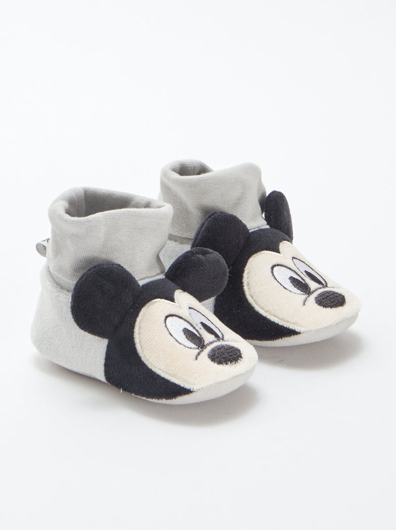 Chaussons montants 'Disney' Gris - Kiabi