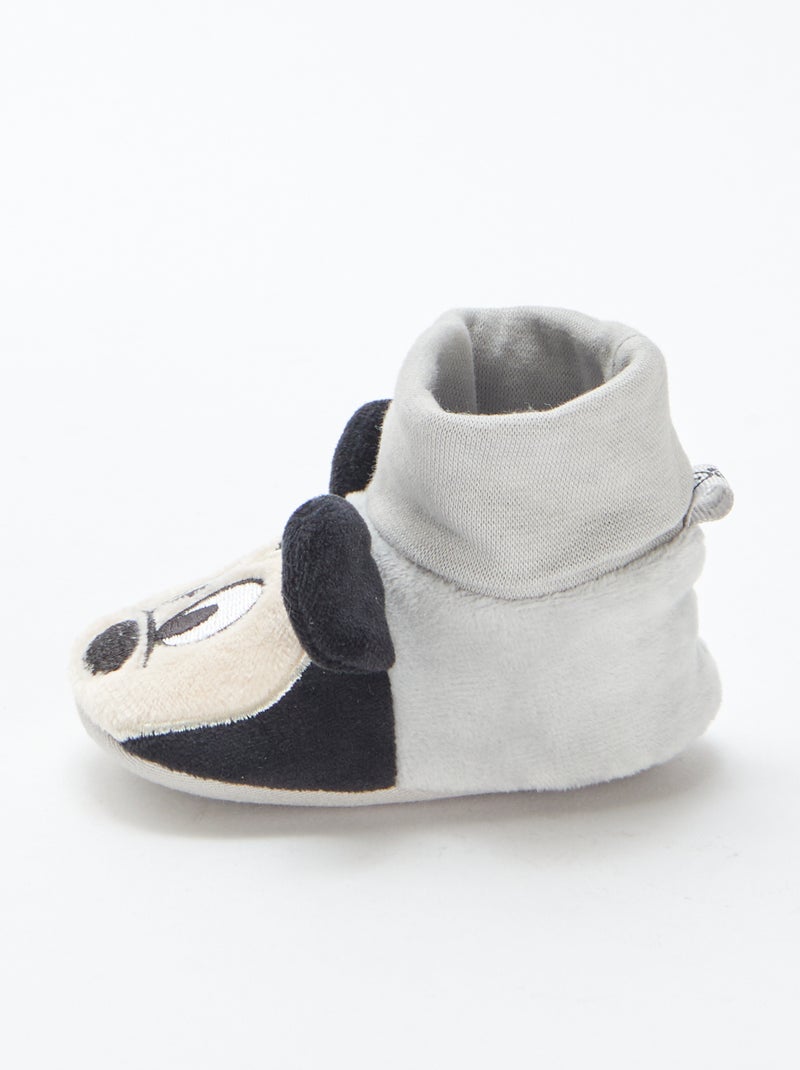 Chaussons montants 'Disney' Gris - Kiabi