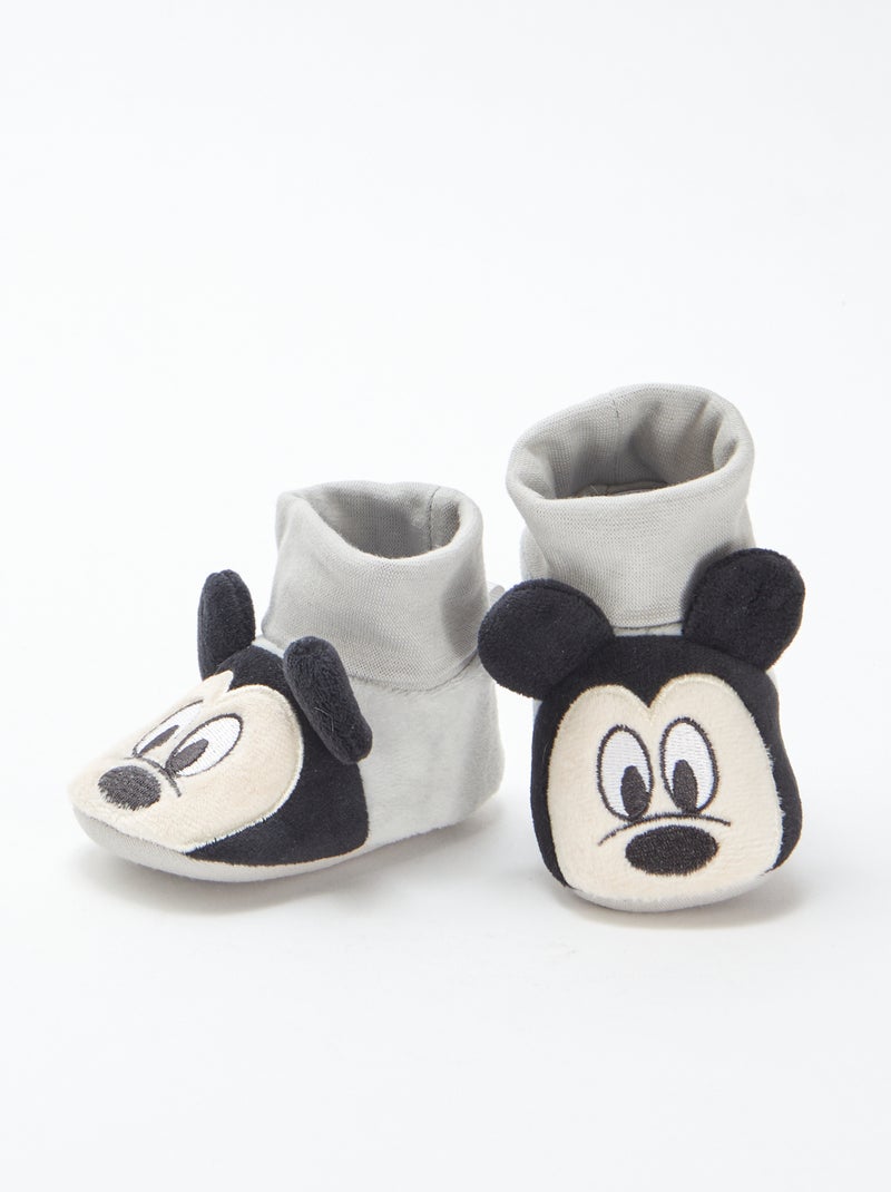 Chaussons montants 'Disney' Gris - Kiabi