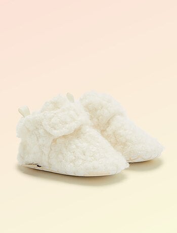 Kitchoun - Chaussons montants effet moutonné -