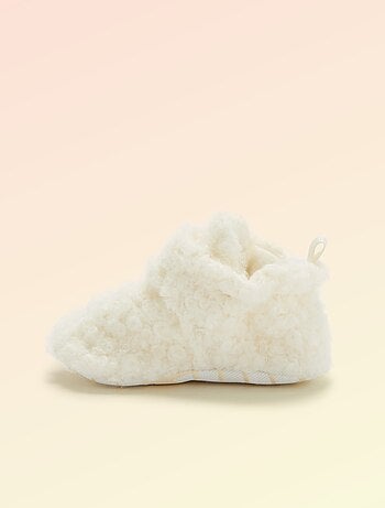 Kitchoun - Chaussons montants effet moutonné -