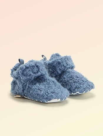 Kitchoun - Chaussons montants effet moutonné -