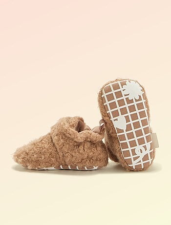 Kitchoun - Chaussons montants effet moutonné -