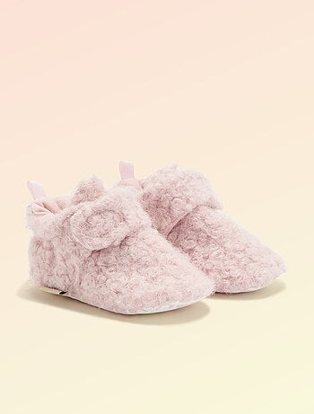 Kitchoun - Chaussons montants effet moutonné -