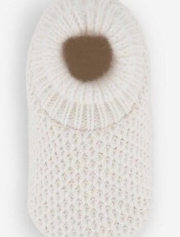 Chaussons montants en maille