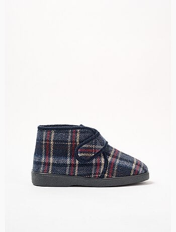 Chaussons montants grande largeur fourrés mixtes - afibel