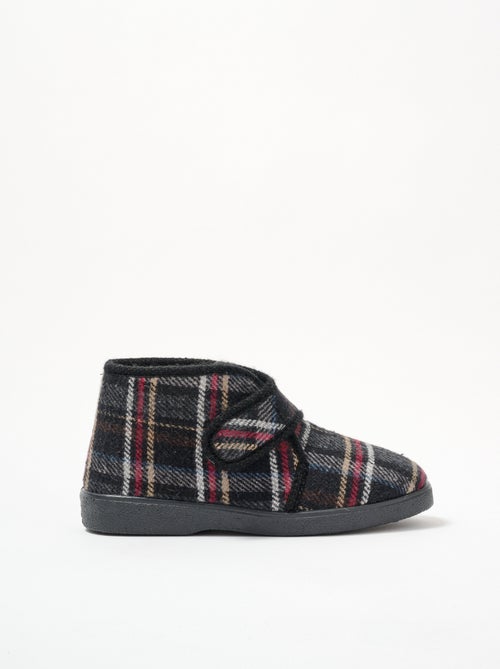 Chaussons montants grande largeur fourrés mixtes - Afibel - Kiabi Chaussons montants grande largeur fourrés mixtes - Afibel - Kiabi