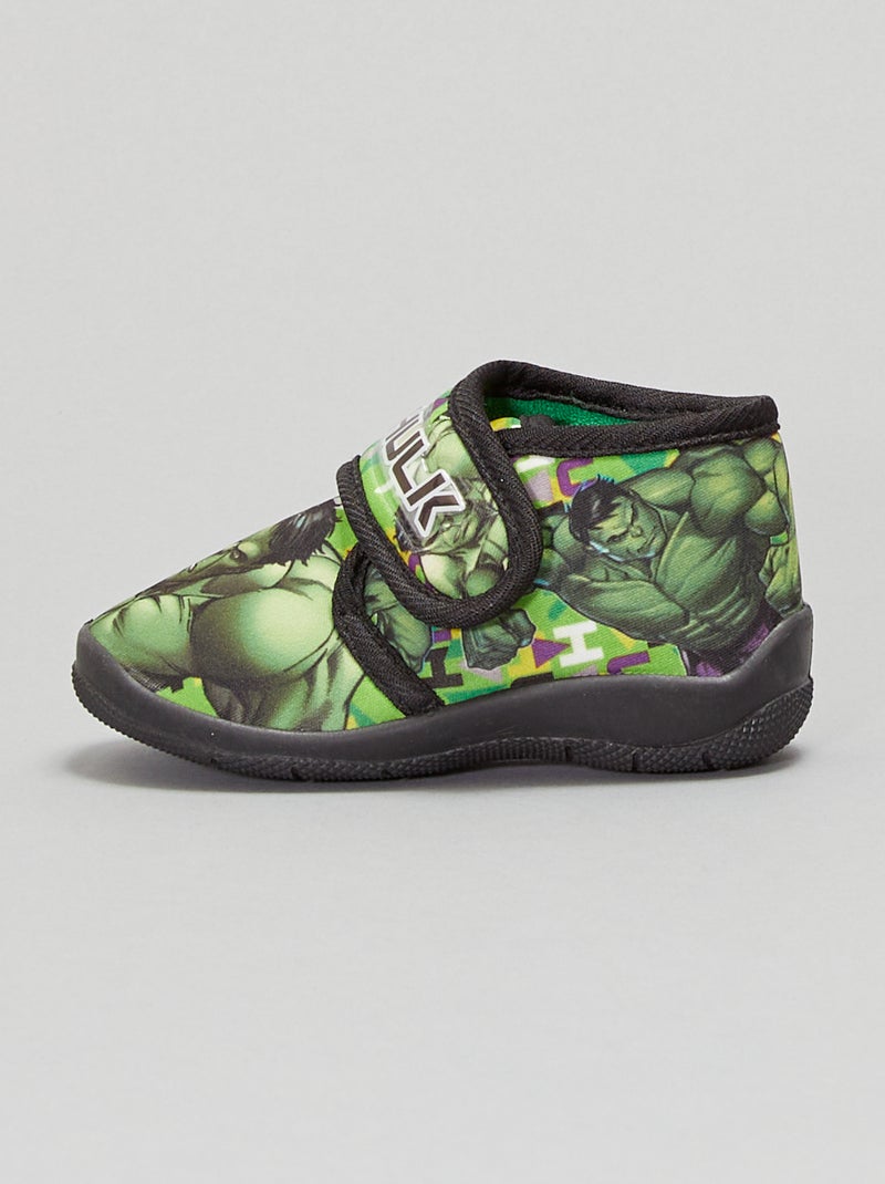 Chaussons montants 'Hulk' Vert - Kiabi