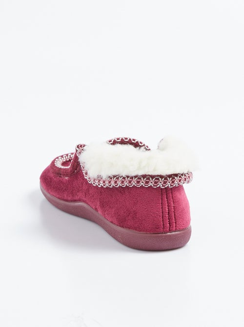 Chaussons montants largeur confort fourrés chaud - Afibel - Kiabi