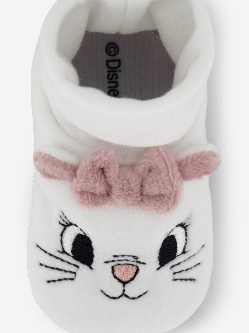 Chaussons montants 'Marie' Blanc - Kiabi