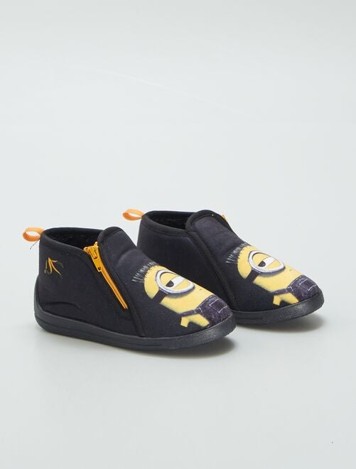 Chaussons montants 'Minions' - Kiabi