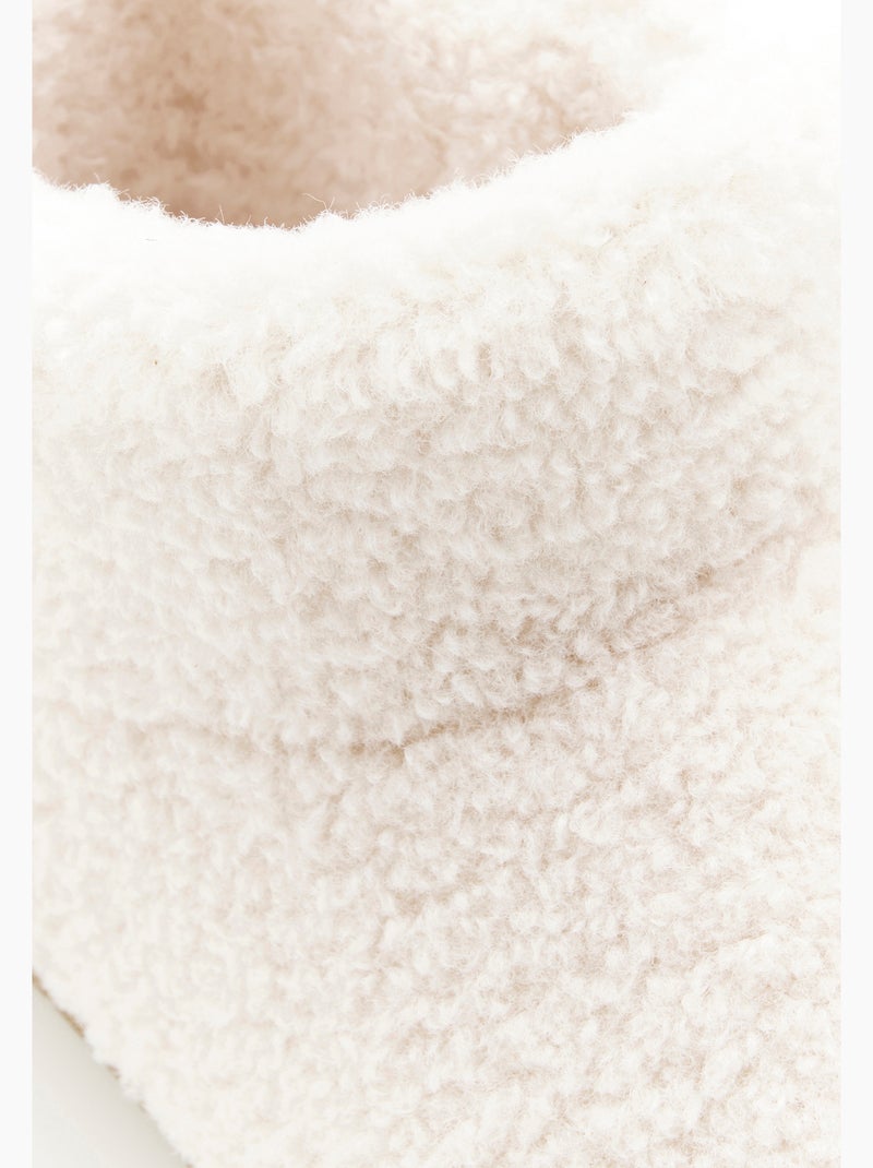 Chaussons montants Thermolactyl - Damart Blanc - Kiabi