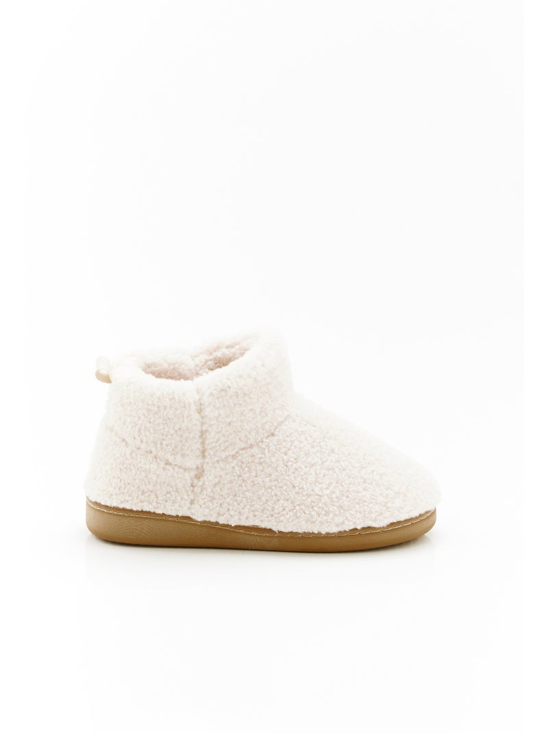 Chaussons montants Thermolactyl - Damart Blanc - Kiabi