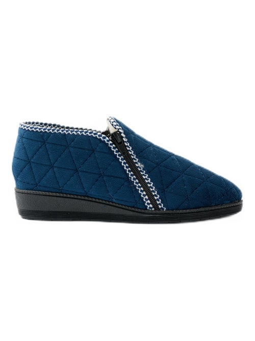 Chaussons montants zippés confortables - Afibel - Kiabi Chaussons montants zippés confortables - Afibel - Kiabi
