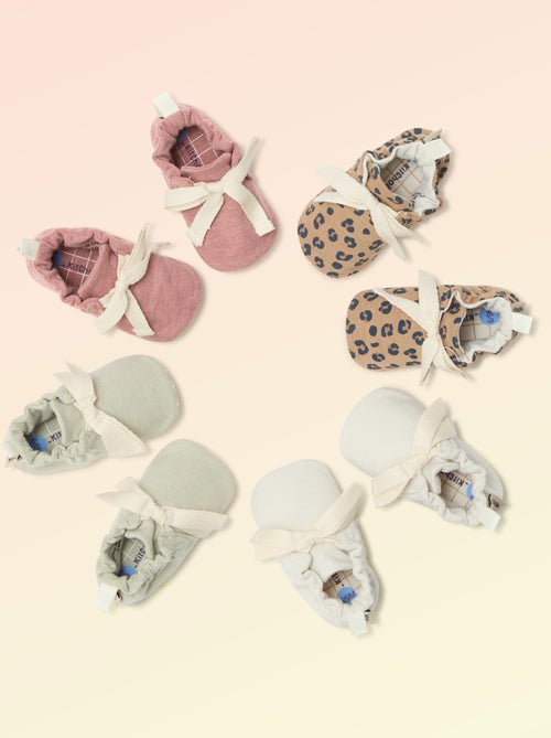 Chaussons motricité 1 'se retourner' - Kitchoun - Kiabi