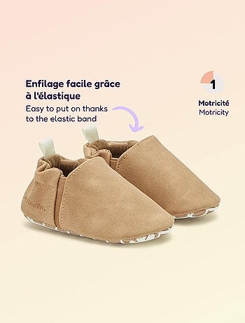 Chaussons motricité 1 'se retourner' - Kitchoun