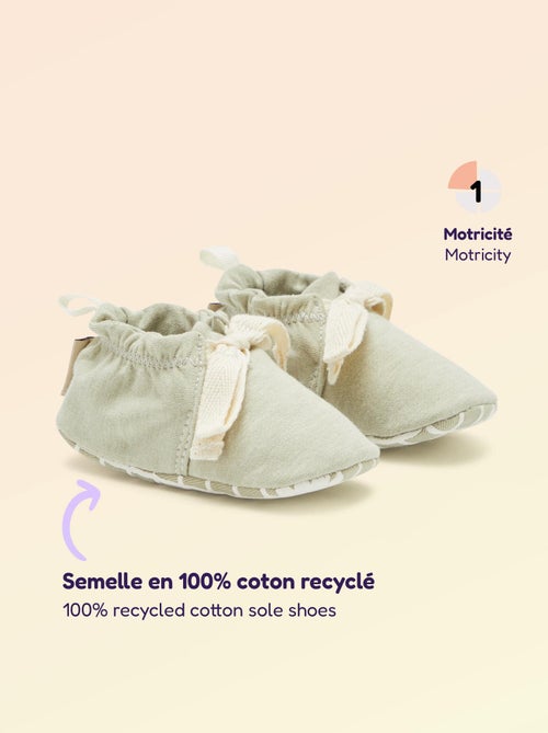 Chaussons motricité 1 'se retourner' - Kitchoun - Kiabi