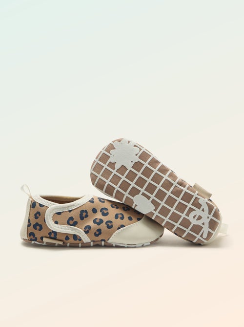 Chaussons motricité 2 '4 pattes' - Kitchoun - Kiabi