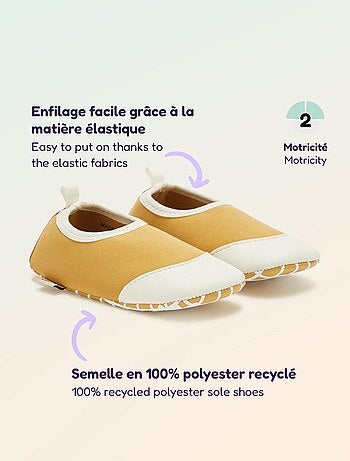 Chaussons motricité 2 '4 pattes' - Kitchoun