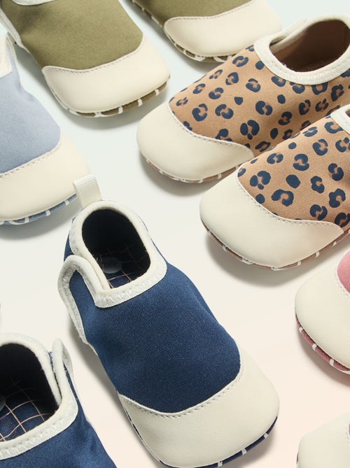 Chaussons motricité 2 '4 pattes' - Kitchoun - Kiabi