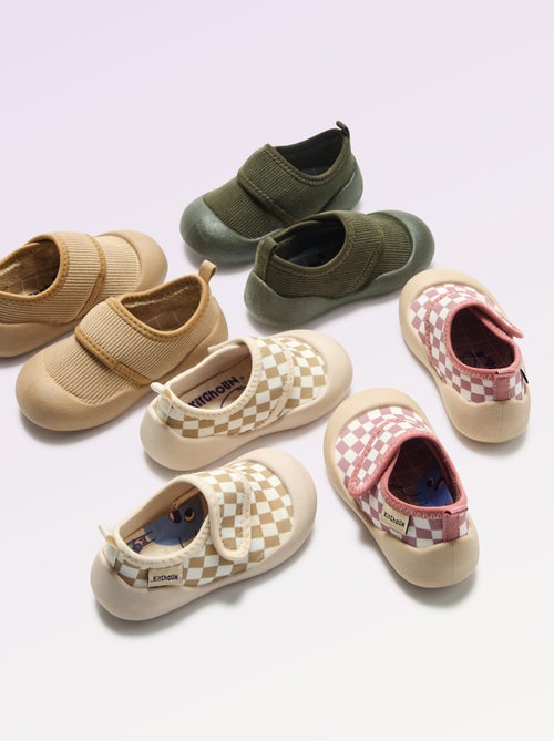 Chaussons motricité 3 '1ers pas' - Kitchoun - Kiabi