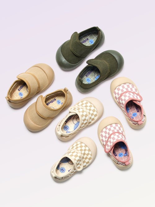 Chaussons motricité 3 '1ers pas' - Kitchoun - Kiabi Chaussons motricité 3 '1ers pas' - Kitchoun - Kiabi