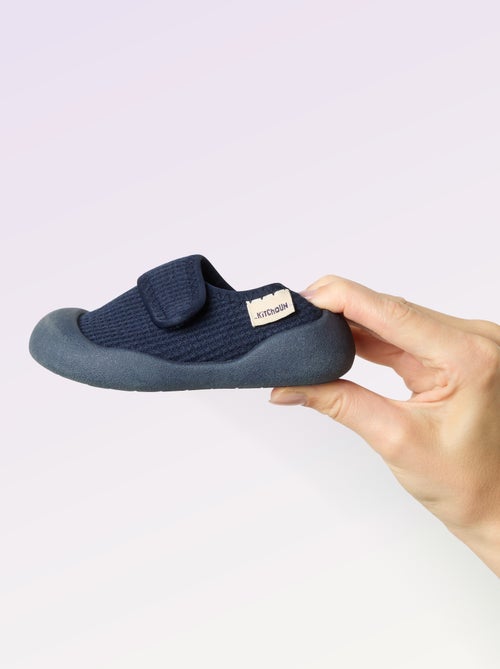 Chaussons motricité 3 '1ers pas' - Kitchoun - Kiabi Chaussons motricité 3 '1ers pas' - Kitchoun - Kiabi