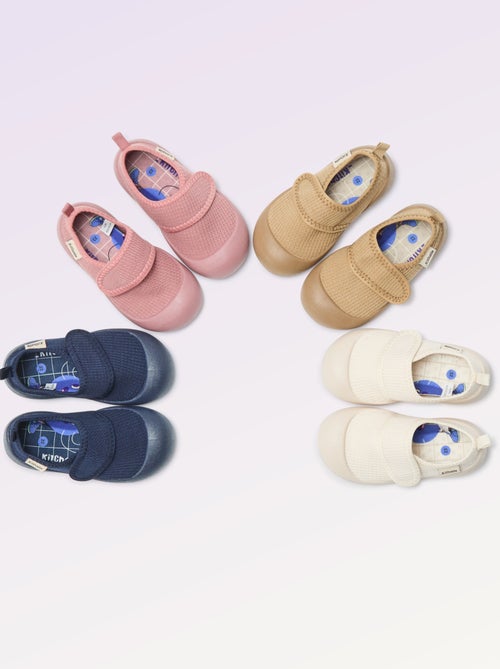 Chaussons motricité 3 '1ers pas' - Kitchoun - Kiabi Chaussons motricité 3 '1ers pas' - Kitchoun - Kiabi