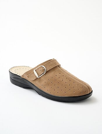 Chaussons mule sabot largeur confort