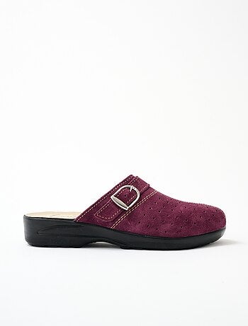 Chaussons mule sabot largeur confort