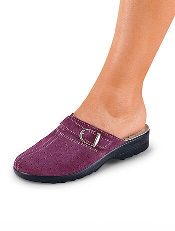 Chaussons mule sabot largeur confort