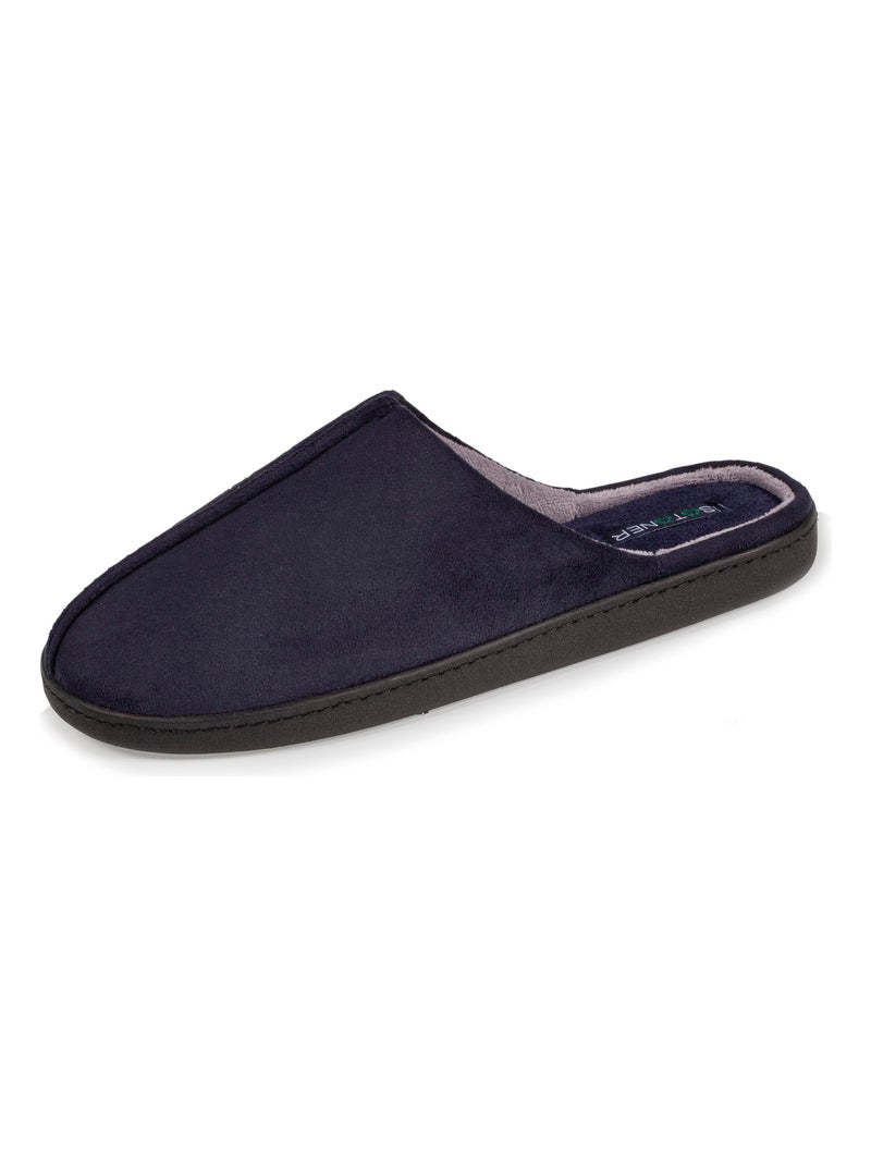 Chaussons mules 90%* Recyclées Homme Marine Bleu marine - Kiabi