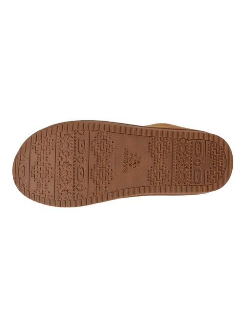 Chaussons mules à talon compensé de 3,5 cm, très femme Isotoner - Kiabi