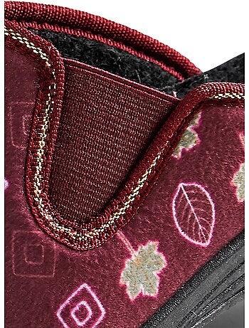 Chaussons mules à talons, largeur confort - Afibel