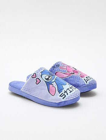 Chaussons mules 'Angel' 'Stitch'